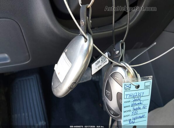 5NMP24GL9TH162357 2026 HYUNDAI SANTA FE Red Вид панелі приладів