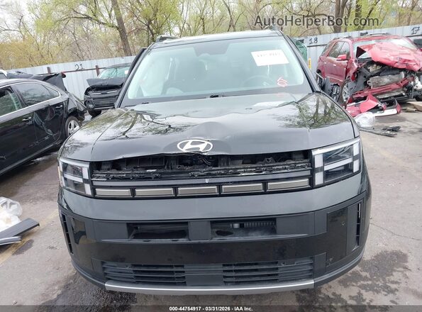 5NMP2DG17RH000363 2024 HYUNDAI SANTA FE HYBRID Black Սալոնի հետևի տեսք
