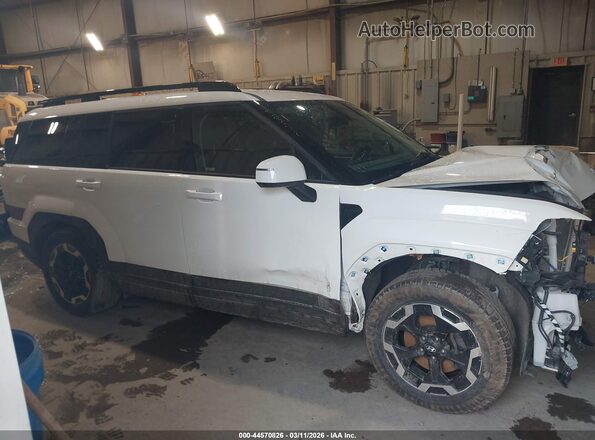 5NMP2DGL0SH087403 2025 HYUNDAI SANTA FE White Вид задньої частини салону
