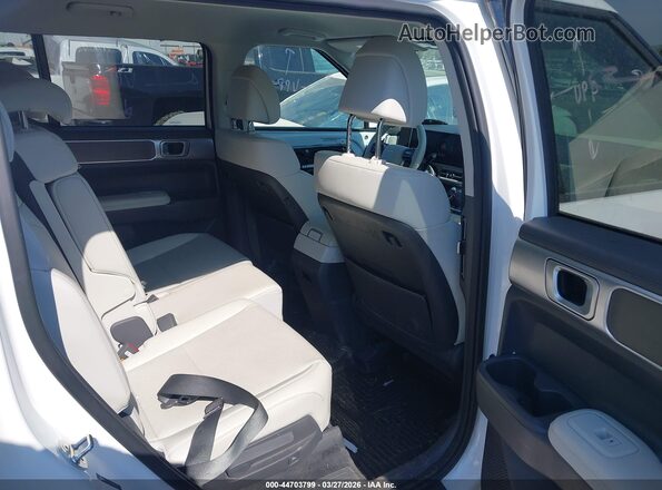 5NMP2DGL1RH015152 2024 HYUNDAI SANTA FE White Widok naklejki z numerem VIN