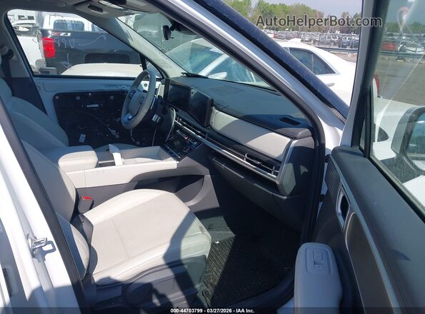 5NMP2DGL1RH015152 2024 HYUNDAI SANTA FE White Widok wnętrza z przodu