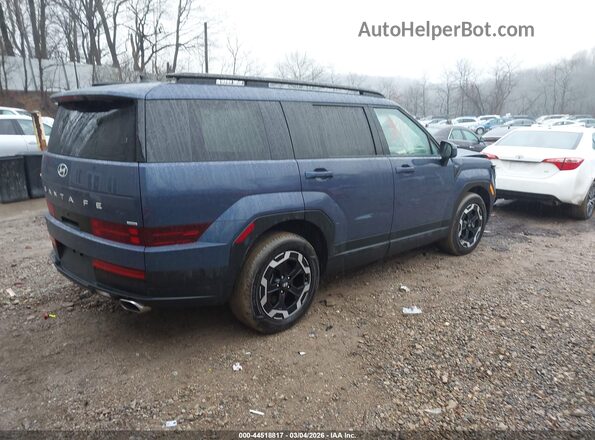 5NMP2DGL1SH133191 2025 HYUNDAI SANTA FE Синий Задняя правая четверть