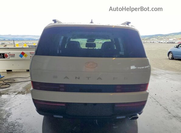 5NMP2DGL1TH188712 2026 HYUNDAI SANTA White უკანა ხედი