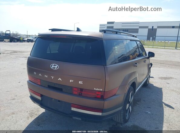 5NMP34G10RH014909 2024 HYUNDAI SANTA FE HYBRID Brown 