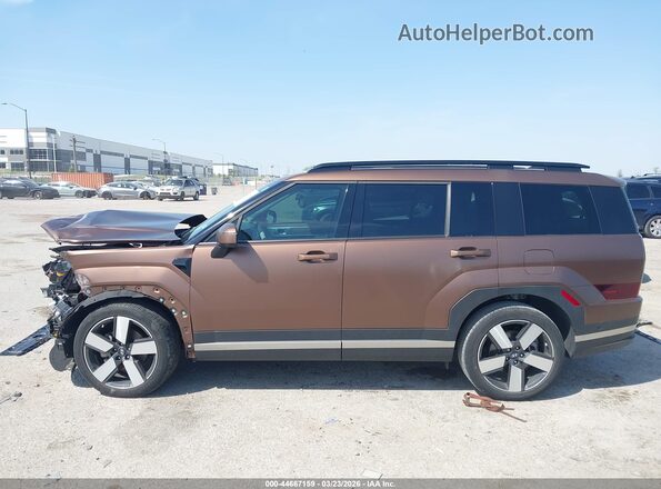5NMP34G10RH014909 2024 HYUNDAI SANTA FE HYBRID Brown 