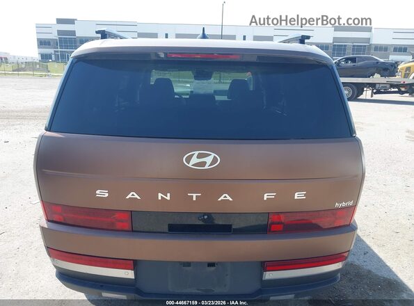 5NMP34G10RH014909 2024 HYUNDAI SANTA FE HYBRID Brown 