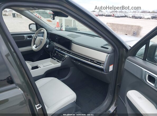5NMP34G10SH027620 2025 HYUNDAI SANTA FE HYBRID Green Вид салону спереду