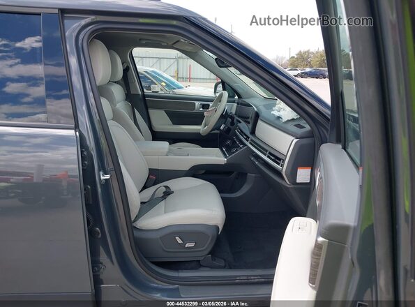 5NMP34G19RH008915 2024 HYUNDAI SANTA FE HYBRID Gray წინა სალონის ხედი