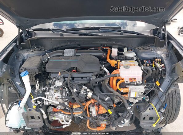 5NMP34G19RH008915 2024 HYUNDAI SANTA FE HYBRID Gray უკანა ხედი
