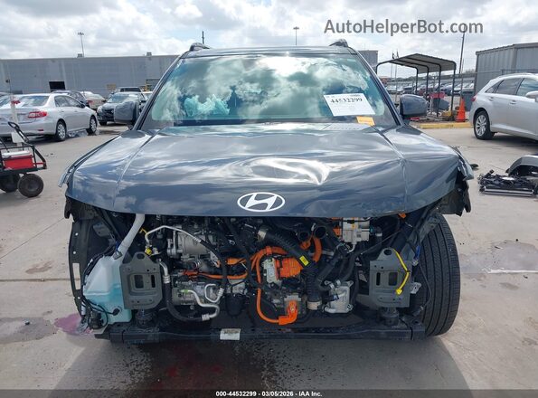 5NMP34G19RH008915 2024 HYUNDAI SANTA FE HYBRID Gray უკანა სალონის ხედი