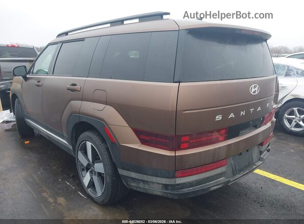 5NMP3DG17SH071050 2025 HYUNDAI SANTA FE HYBRID Brown Tył lewy