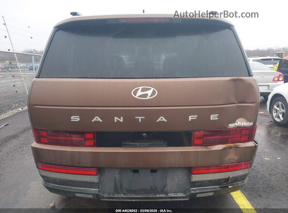 5NMP3DG17SH071050 2025 HYUNDAI SANTA FE HYBRID Brown 