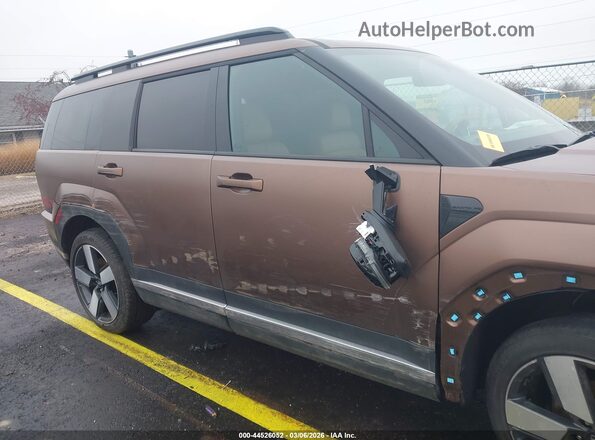 5NMP3DG17SH071050 2025 HYUNDAI SANTA FE HYBRID Brown Widok wnętrza z tyłu
