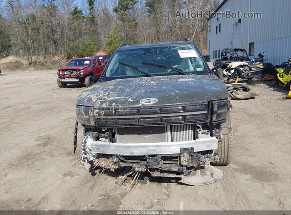 5NMP3DG18RH009487 2024 HYUNDAI SANTA FE HYBRID Green Դիմացի տեսք
