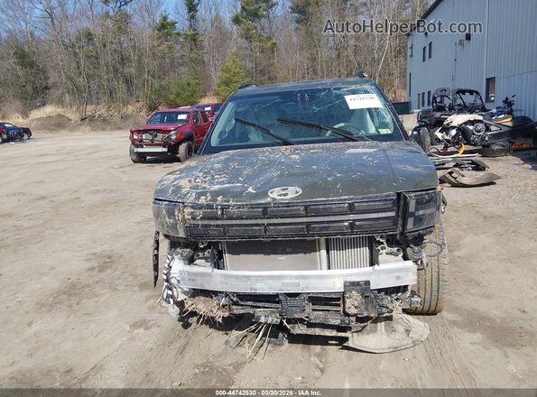 5NMP3DG18RH009487 2024 HYUNDAI SANTA FE HYBRID Green Սարքավորումների վահանակի տեսք