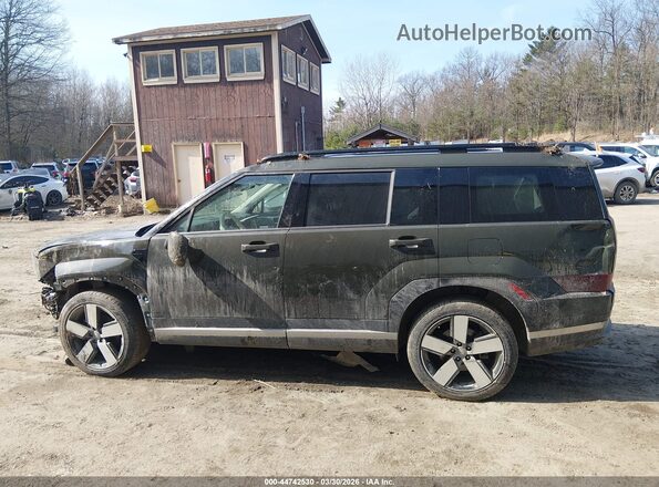 5NMP3DG18RH009487 2024 HYUNDAI SANTA FE HYBRID Green Սալոնի 360 աստիճան տեսք