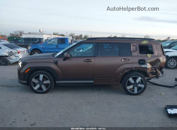 5NMP3DG18SH040681 2025 HYUNDAI SANTA FE HYBRID Brown 