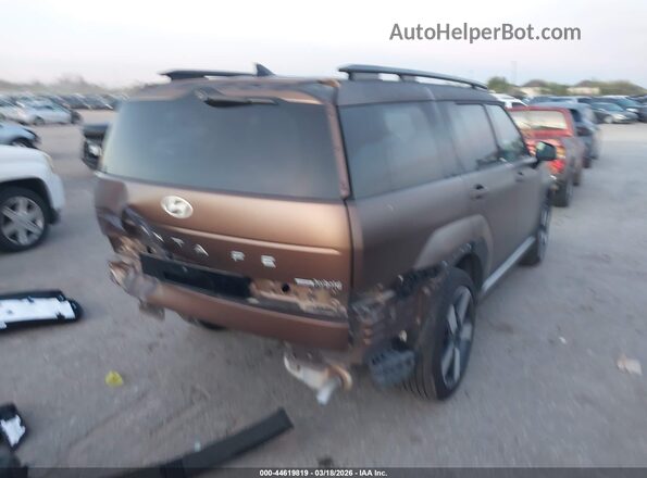 5NMP3DG18SH040681 2025 HYUNDAI SANTA FE HYBRID Brown Tył prawy