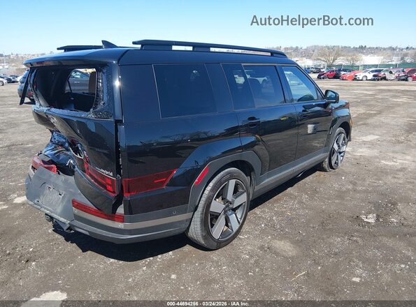 5NMP3DG1XSH025728 2025 HYUNDAI SANTA FE HYBRID Black Tył prawy