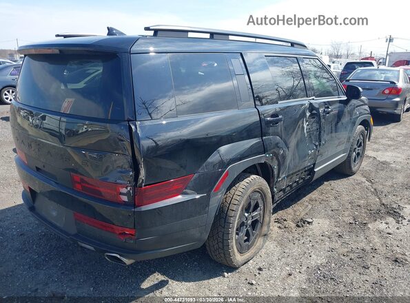 5NMP3DGL1RH002799 2024 HYUNDAI SANTA FE Black Задня права чверть