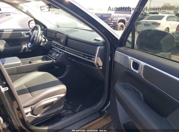 5NMP3DGL1RH002799 2024 HYUNDAI SANTA FE Black Вид салону спереду