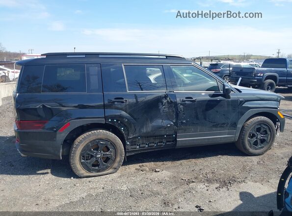 5NMP3DGL1RH002799 2024 HYUNDAI SANTA FE Black Вид задньої частини салону