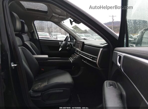 5NMP3DGL6RH007884 2024 HYUNDAI SANTA FE Black Front interior view