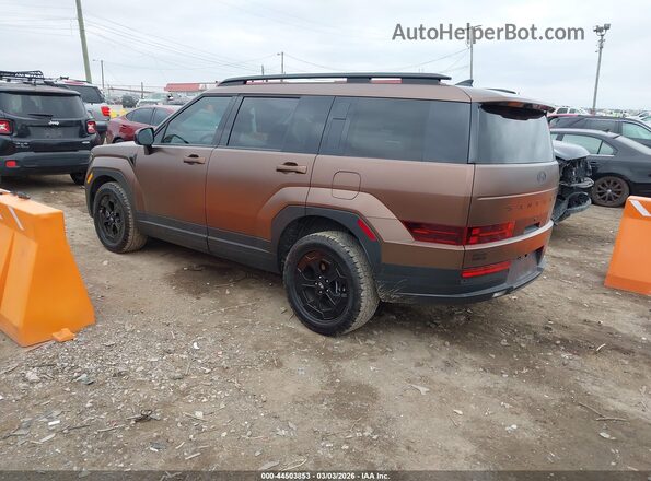 5NMP3DGL6SH085314 2025 HYUNDAI SANTA FE Brown Rear left