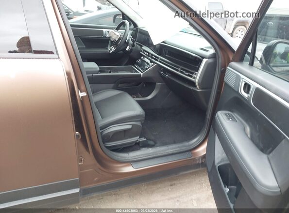 5NMP3DGL6SH085314 2025 HYUNDAI SANTA FE Brown Front interior view