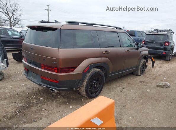 5NMP3DGL6SH085314 2025 HYUNDAI SANTA FE Brown Rear right