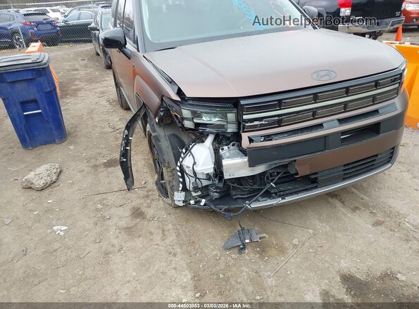 5NMP3DGL6SH085314 2025 HYUNDAI SANTA FE Brown Front view