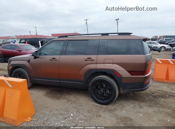 5NMP3DGL6SH085314 2025 HYUNDAI SANTA FE Brown 360 interior view