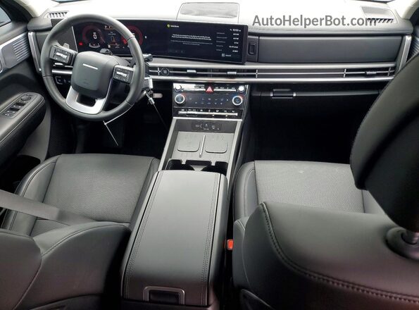 5NMP3DGL7SH109233 2025 HYUNDAI SANTA Blue Dashboard view