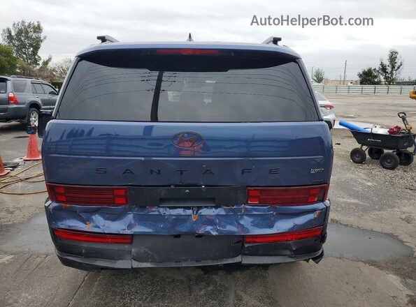 5NMP3DGL7SH109233 2025 HYUNDAI SANTA Blue Rear view
