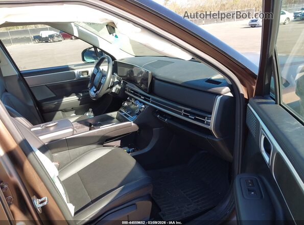 5NMP3DGL9RH062295 2024 HYUNDAI SANTA FE Brown Front interior view