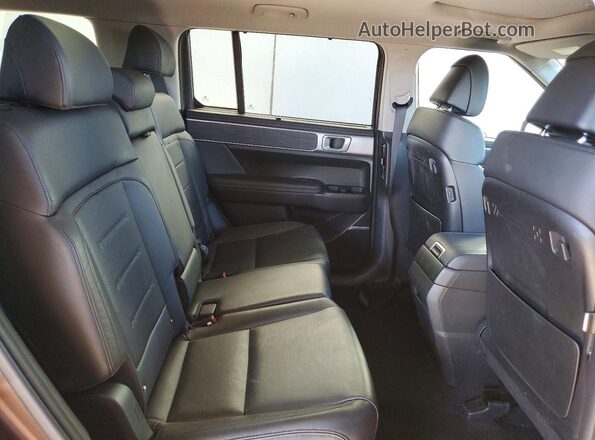 5NMP44GL4RH054702 2024 HYUNDAI SANTA Коричневый Вид задней части салона