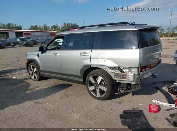 5NMP4DGL6RH024195 2024 HYUNDAI SANTA FE Silver Задня ліва чверть