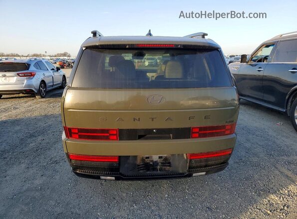 5NMP54G13RH003221 2024 HYUNDAI SANTA Green უკანა ხედი