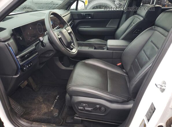 5NMP5DG10SH017518 2025 HYUNDAI SANTA White Vista interior delantera