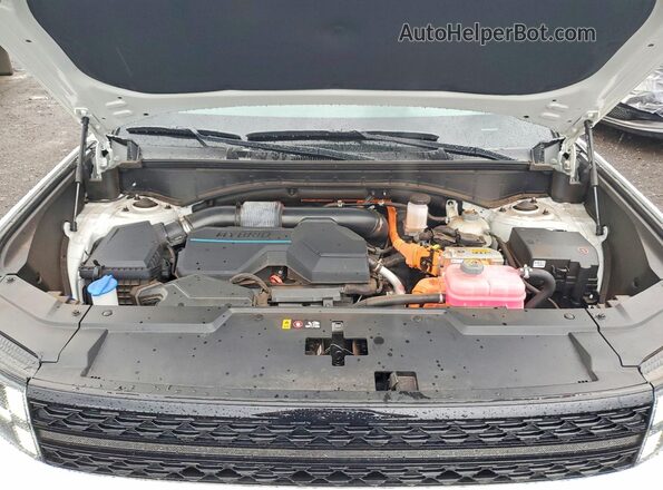 5NMP5DG10SH017518 2025 HYUNDAI SANTA White Vista del compartimento del motor