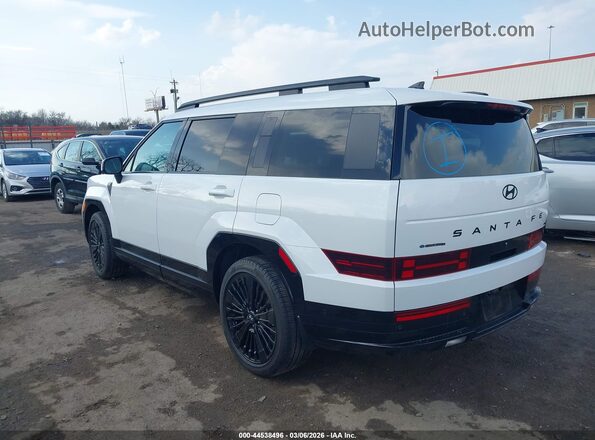 5NMP5DG12SH052254 2025 HYUNDAI SANTA FE HYBRID White Tył lewy
