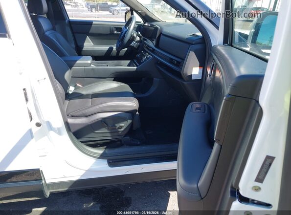 5NMP5DG18SH039167 2025 HYUNDAI SANTA FE HYBRID White წინა სალონის ხედი