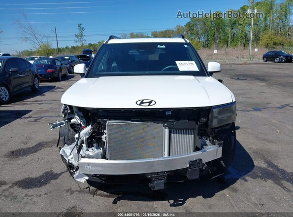 5NMP5DG18SH039167 2025 HYUNDAI SANTA FE HYBRID White უკანა სალონის ხედი