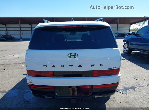 5NMP5DG18SH039167 2025 HYUNDAI SANTA FE HYBRID White 