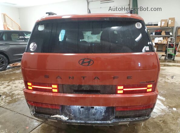 5NMP5DG18SH049228 2025 HYUNDAI SANTA FE CALLIGRAPHY Orange Rear view