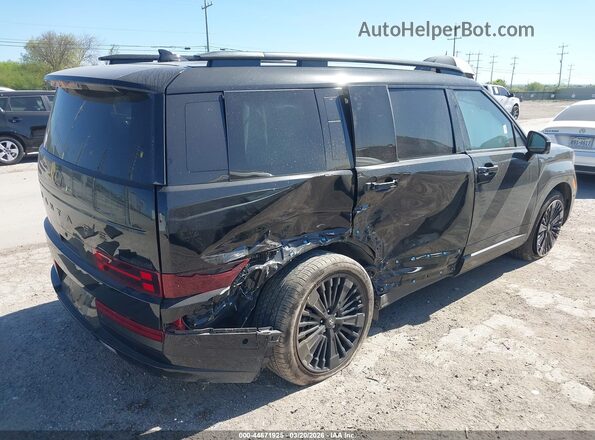 5NMP5DG1XSH048632 2025 HYUNDAI SANTA FE HYBRID Black Задня права чверть