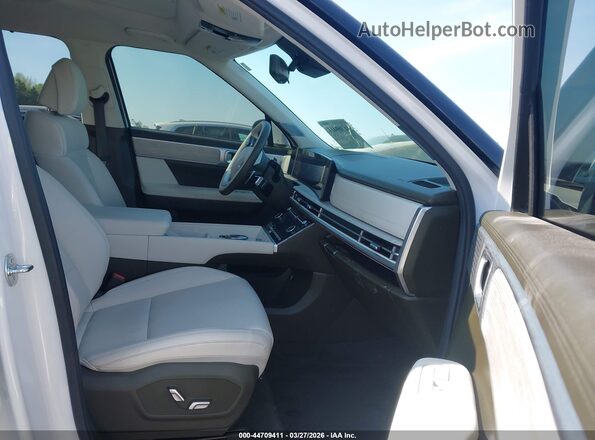 5NMP5DGL3RH055692 2024 HYUNDAI SANTA FE CALLIGRAPHY White Вид салону спереду
