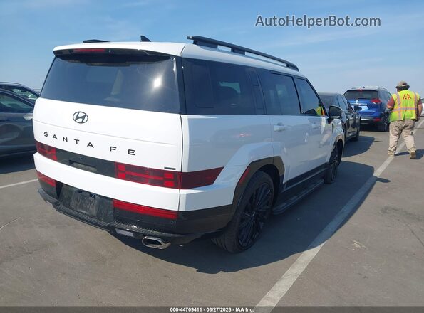 5NMP5DGL3RH055692 2024 HYUNDAI SANTA FE CALLIGRAPHY White Задня права чверть