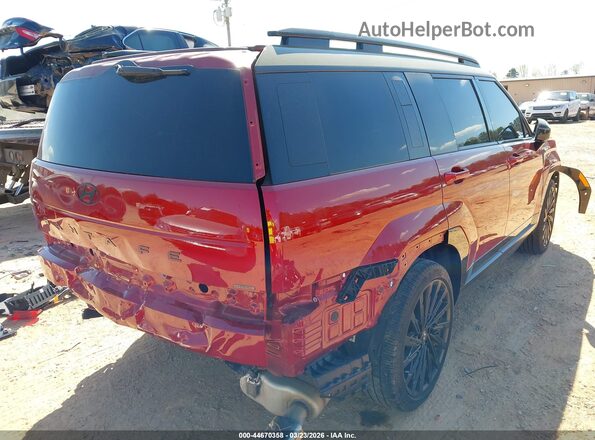 5NMP5DGL4RH032325 2024 HYUNDAI SANTA FE CALLIGRAPHY Red უკანა მარჯვენა
