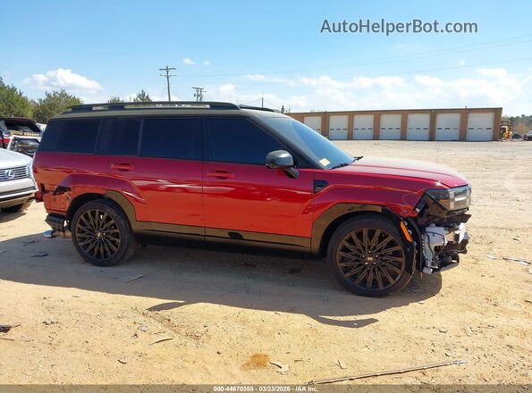 5NMP5DGL4RH032325 2024 HYUNDAI SANTA FE CALLIGRAPHY Red უკანა სალონის ხედი